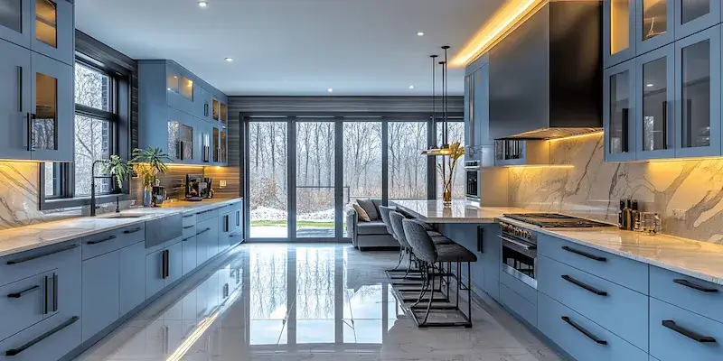 Białe meble kuchenne jakie płytki?