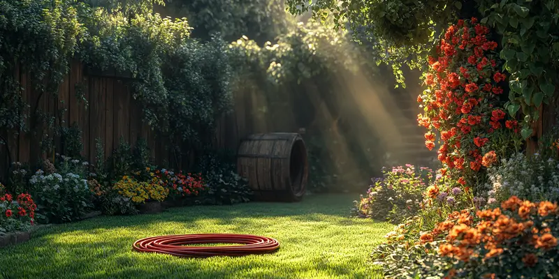 Jak zrobić uchwyt na wąż ogrodowy?