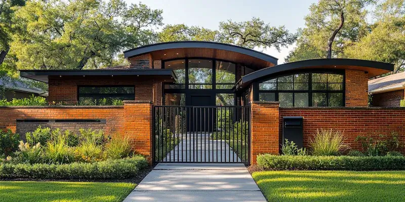 Metallzaun aus Polen mit Montage